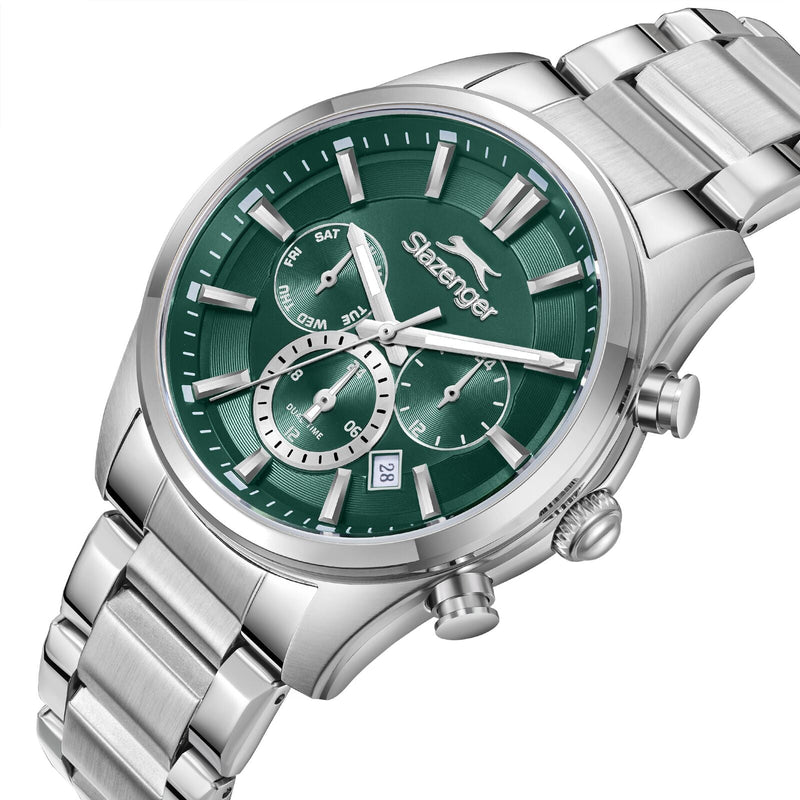 SLAZENGER Metallic Stainless Steel Men's Watch - SL.09.2498.2.06 SL.09.2498.2.06 - Image 2