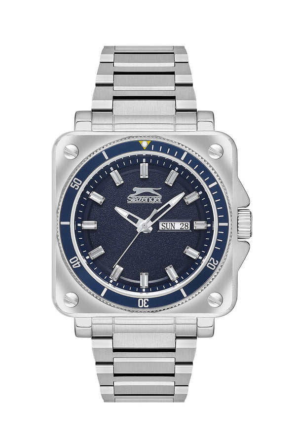 Slazenger Silver Stainless Steel Men's Watch - SL.09.2232.1.03 SL.09.2232.1.03 - Image 1