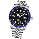 Stuhrling Original Aquadiver Automatic Black Dial Men's Watch M18017 - The Watches Men & Co #2