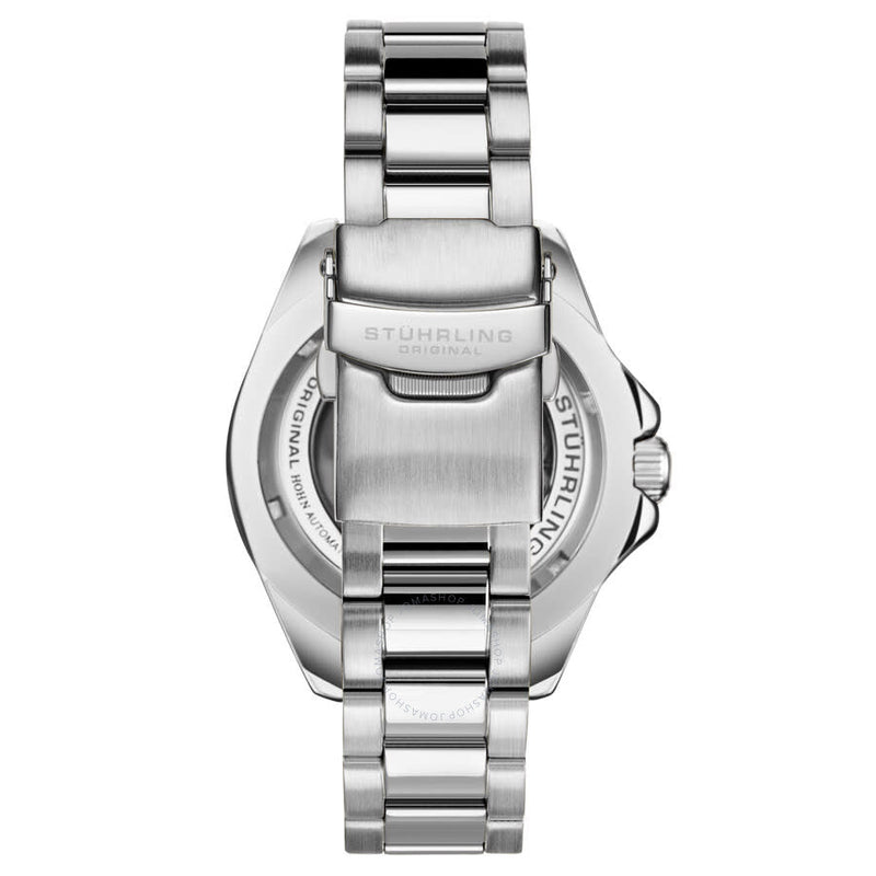 Stuhrling Original Aquadiver Automatic Black Dial Men's Watch M18255 - The Watches Men & Co #2