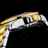 Stuhrling Original Aquadiver Automatic Blue Dial Men's Watch M18256#M18256 - The Watches Men & Co #6