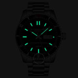 Stuhrling Original Aquadiver Automatic Green Dial Men's Watch M16761 - The Watches Men & Co #3