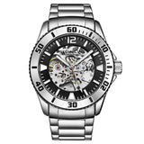 Stuhrling Original Aquadiver Black Dial Men's Watch M15818 - The Watches Men & Co