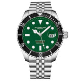 Stuhrling Original Aquadiver Automatic Green Dial Men's Watch M18018 - The Watches Men & Co