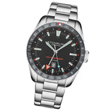 Stuhrling Original Aquadiver Quartz Black Dial Men's Watch M17217 - The Watches Men & Co #2