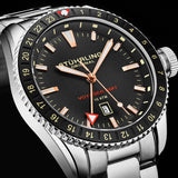 Stuhrling Original Aquadiver Quartz Black Dial Men's Watch M17220#M17220 - The Watches Men & Co #6