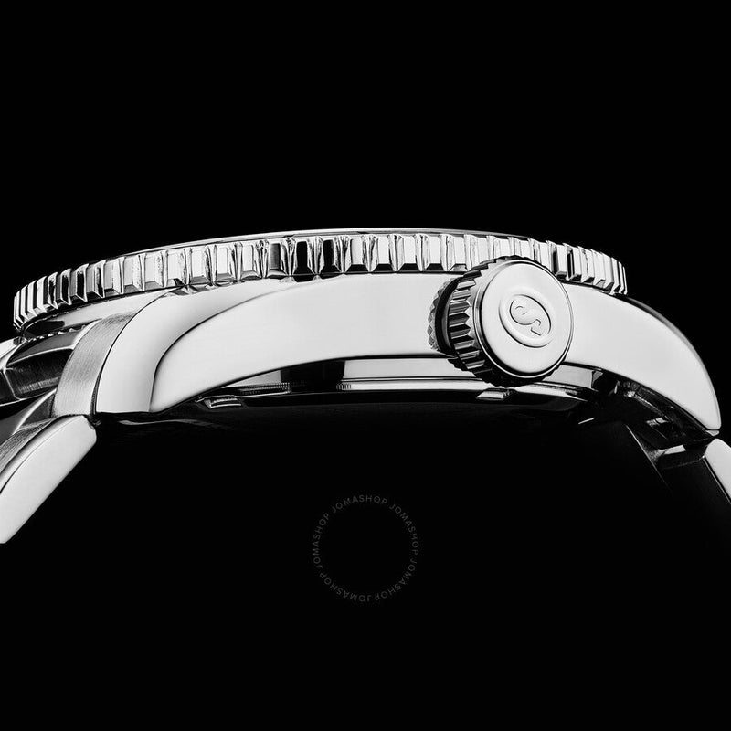 Stuhrling Original Aquadiver Quartz Black Dial Men's Watch M17220 - The Watches Men & Co #5