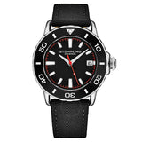 Stuhrling Original Aquadiver Quartz Black Dial Men's Watch M17996 - The Watches Men & Co