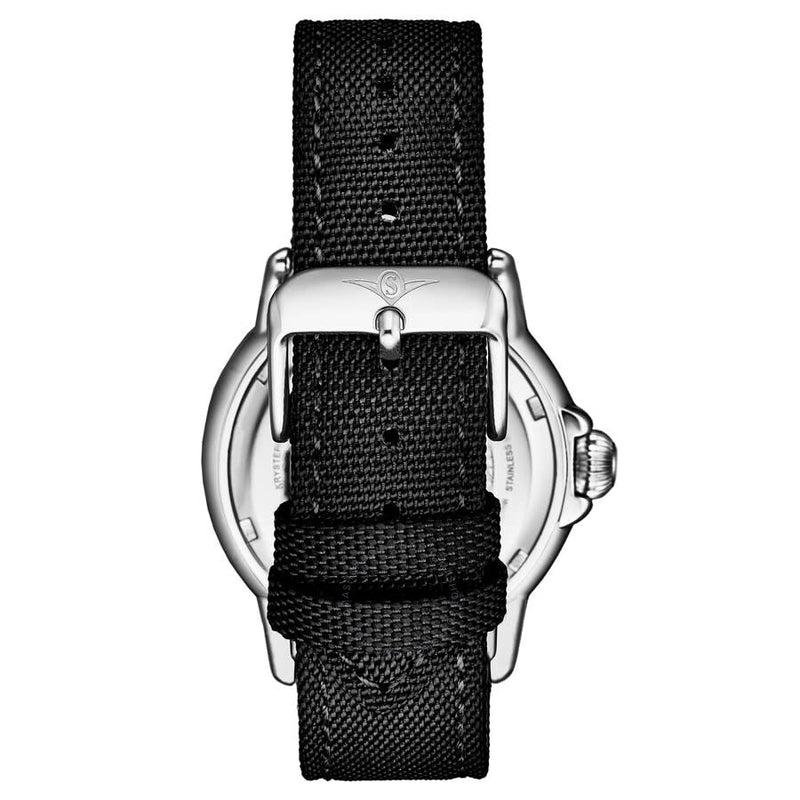 Stuhrling Original Aquadiver Quartz Black Dial Men's Watch M18248 - The Watches Men & Co #2