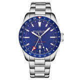 Stuhrling Original Aquadiver Quartz Blue Dial Men's Watch M17219 - The Watches Men & Co