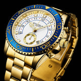 Stuhrling Original Aquadiver Quartz White Dial Men's Watch M16745 - The Watches Men & Co #4