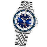 Stuhrling Original Depthmaster Automatic Blue Dial Men's Watch M18011 - The Watches Men & Co #2