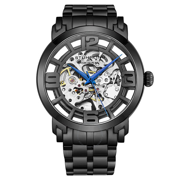 Stuhrling Original Legacy Automatic Black Dial Men's Watch M13584 - The Watches Men & Co