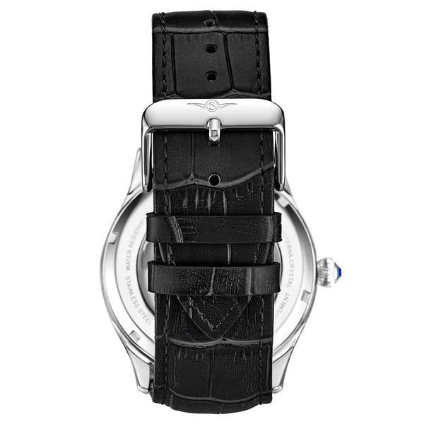 Stuhrling Original Legacy Automatic Black Dial Men's Watch M13601 - The Watches Men & Co #2