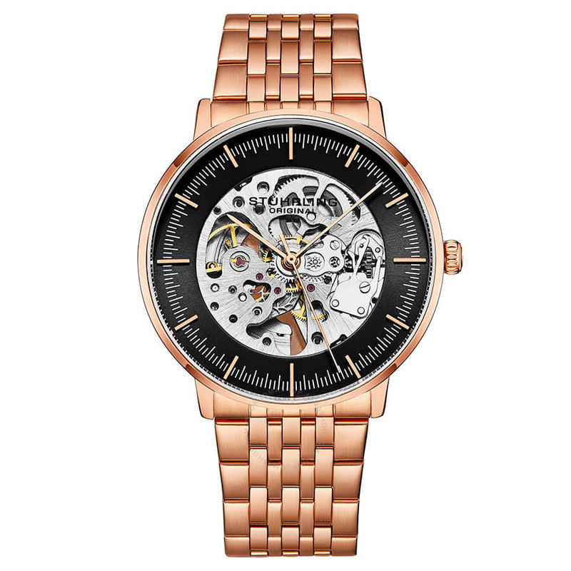 Stuhrling Original Legacy Automatic Black Dial Men's Watch M13614 - The Watches Men & Co