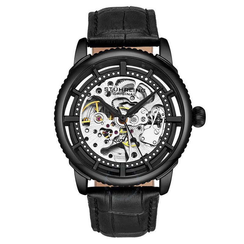 Stuhrling Original Legacy Automatic Black Dial Men's Watch M13632 - The Watches Men & Co