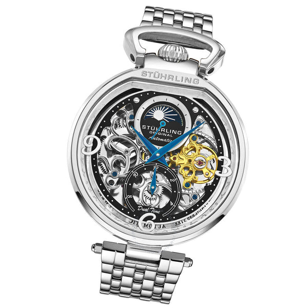 Stuhrling Original Legacy Automatic Black Dial Men's Watch M17978 - The Watches Men & Co #2