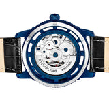 Stuhrling Original Legacy Automatic Blue Dial Men's Watch M13630 - The Watches Men & Co #2