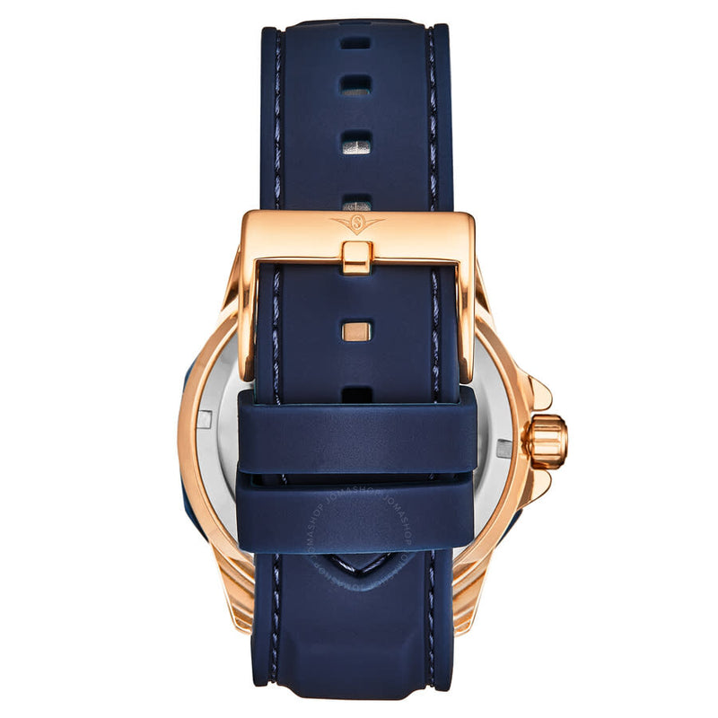 Stuhrling Original Legacy Automatic Blue Dial Men's Watch M16759 - The Watches Men & Co #3