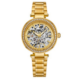 Stuhrling Original Legacy Automatic Gold Dial Ladies Watch M17990 - The Watches Men & Co