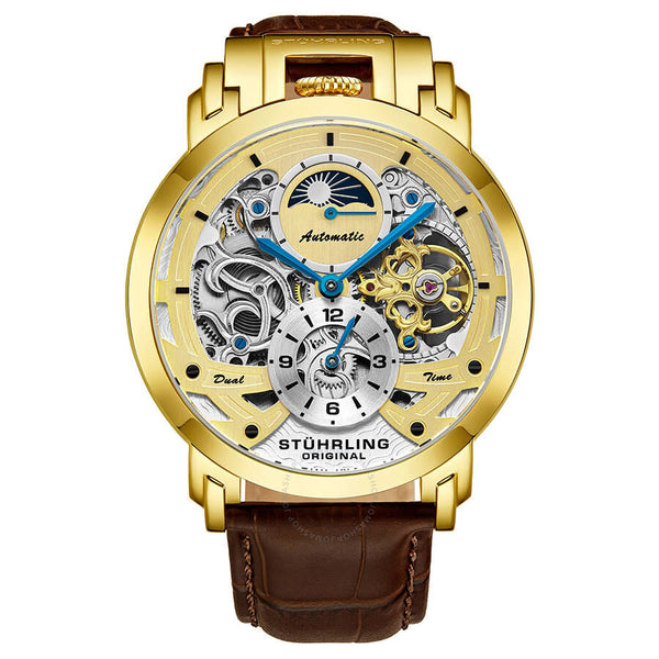 Stuhrling Original Legacy Automatic Gold Dial Men's Watch M13514 - The Watches Men & Co