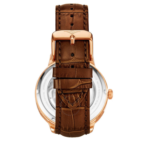 Stuhrling Original Legacy Automatic Gunmetal Dial Men's Watch M13593 - The Watches Men & Co #2