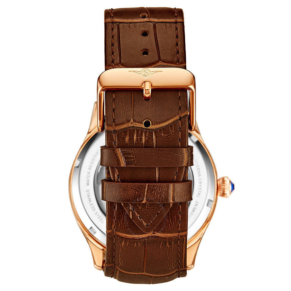 Stuhrling Original Legacy Automatic Gunmetal Dial Men's Watch M13595 - The Watches Men & Co #2