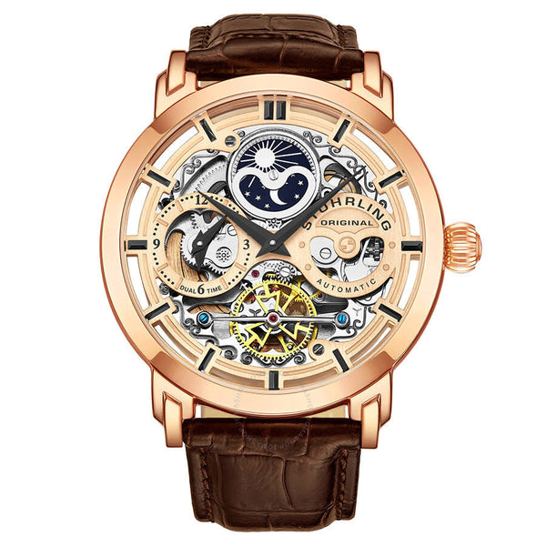 Stuhrling Original Legacy Automatic Rose Dial Men's Watch M13522 - The Watches Men & Co