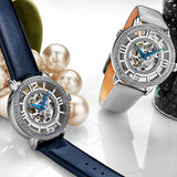 Stuhrling Original Legacy Automatic Silver Dial Ladies Watch M13610 - The Watches Men & Co #3