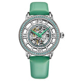 Stuhrling Original Legacy Automatic Silver Dial Ladies Watch M13611 - The Watches Men & Co