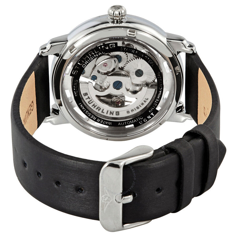 Stuhrling Original Legacy Automatic Silver Dial Ladies Watch M13638 - The Watches Men & Co #3