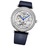 Stuhrling Original Legacy Automatic Silver Dial Ladies Watch M17195 - The Watches Men & Co #2
