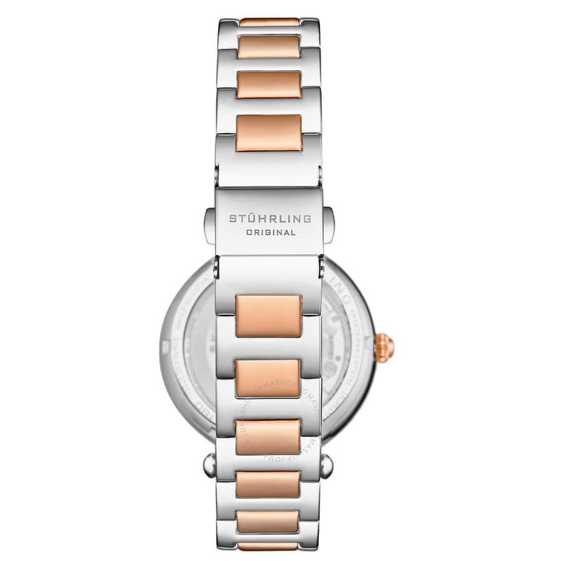 Stuhrling Original Legacy Automatic Silver Dial Ladies Watch M17971 - The Watches Men & Co #3