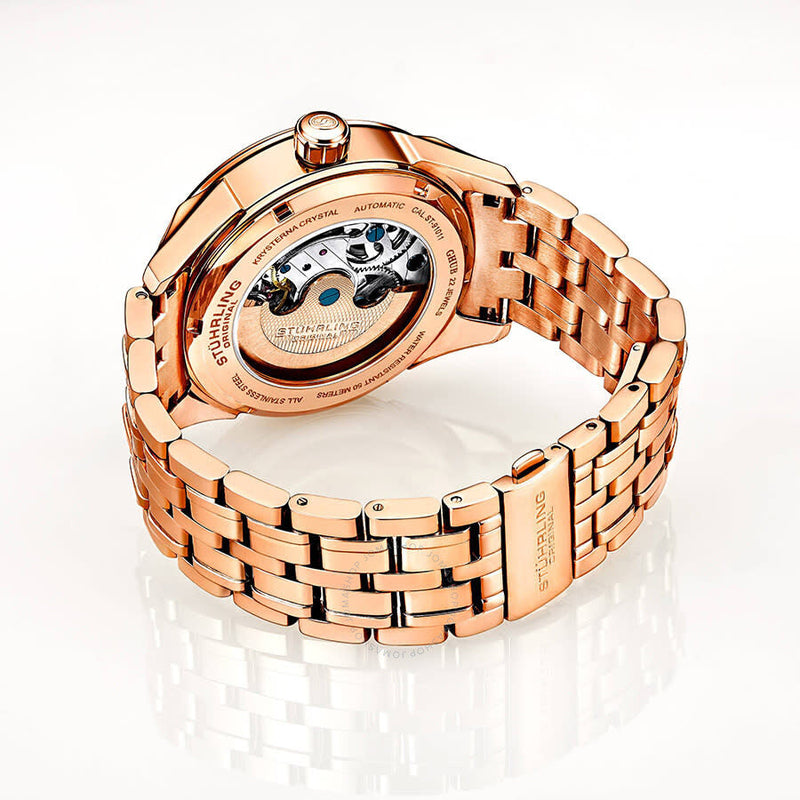 Stuhrling Original Legacy Automatic Silver Dial Men's Watch M13481 - The Watches Men & Co #2