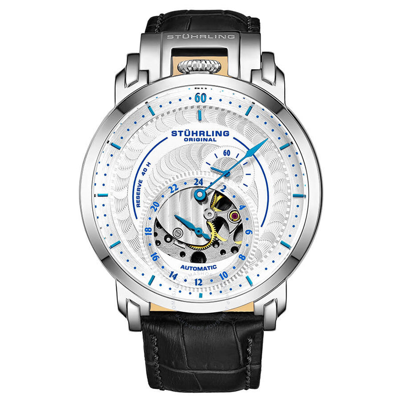 Stuhrling Original Legacy Automatic Silver Dial Men's Watch M13511 - The Watches Men & Co
