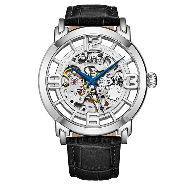 Stuhrling Original Legacy Automatic Silver Dial Men's Watch M13634 - The Watches Men & Co