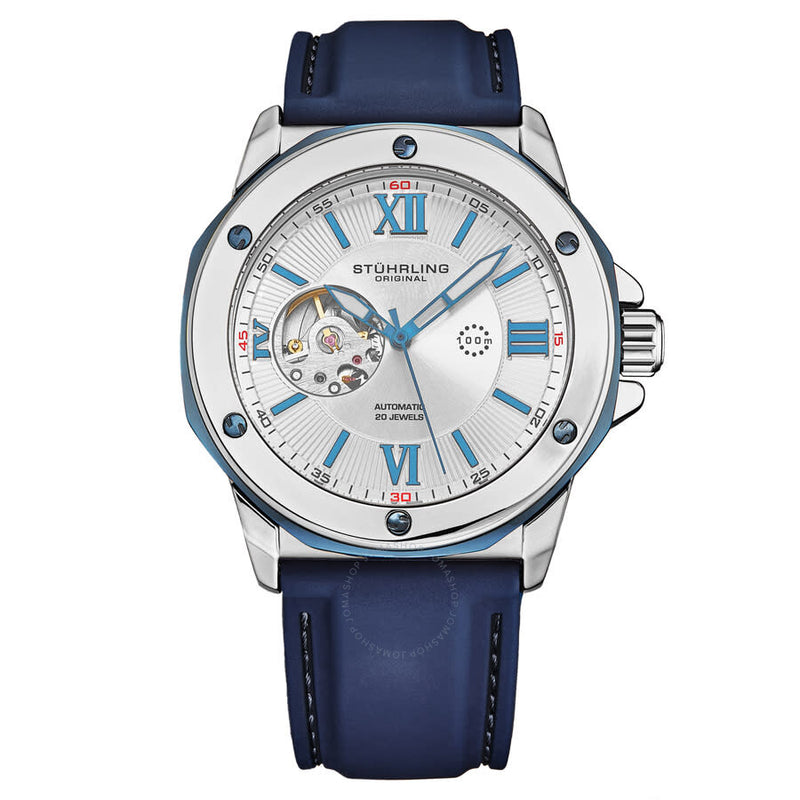 Stuhrling Original Legacy Automatic Silver Dial Men's Watch M17214 - The Watches Men & Co