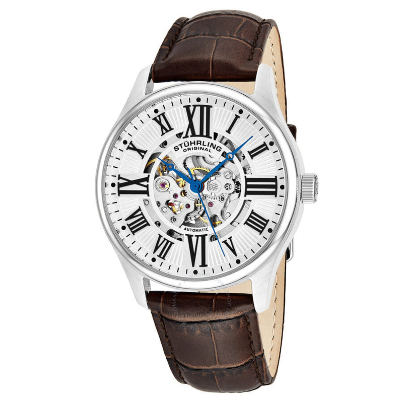 Stuhrling Original Legacy Automatic Silver Dial Men's Watch M17040 - The Watches Men & Co