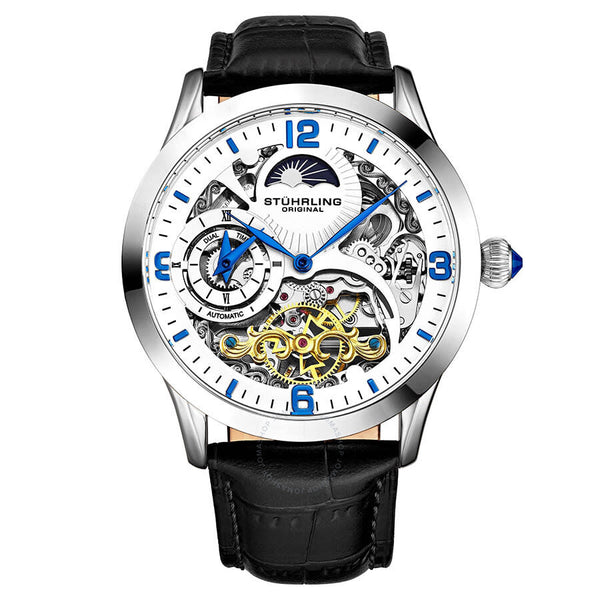 Stuhrling Original Legacy Automatic White Dial Men's Watch M13602 - The Watches Men & Co