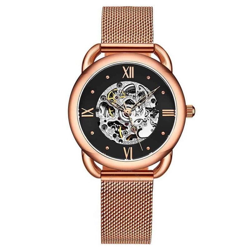 Stuhrling Original Legacy Black Dial Ladies Watch M15905 - The Watches Men & Co