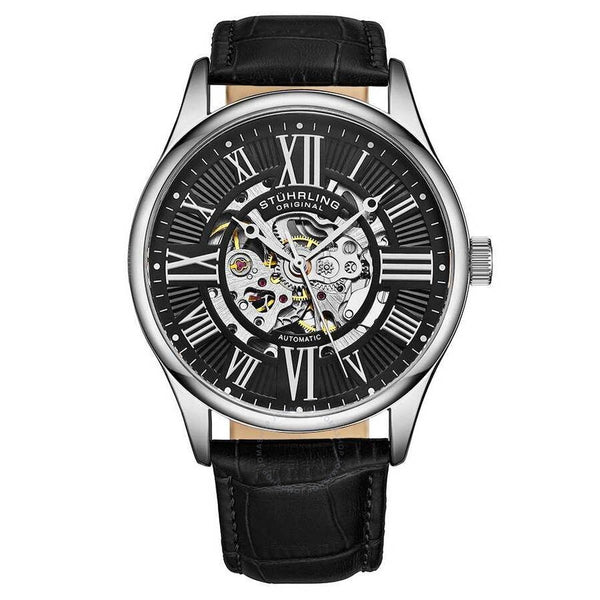 Stuhrling Original Legacy Black Dial Men's Watch M15726 - The Watches Men & Co