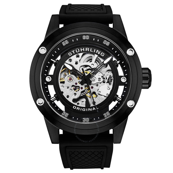 Stuhrling Original Legacy Automatic Black Dial Men's Watch M17983 - The Watches Men & Co