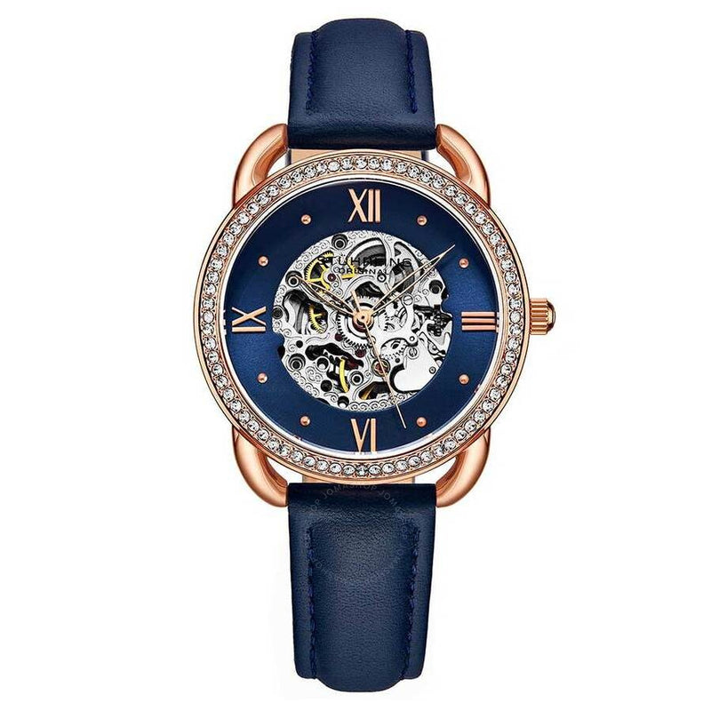 Stuhrling Original Legacy Blue Dial Ladies Watch M15907 - The Watches Men & Co