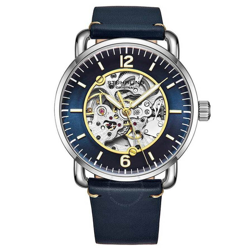 Stuhrling Original Legacy Blue Dial Men's Watch M15976 - The Watches Men & Co