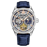 Stuhrling Original Legacy Chronograph Automatic Rose Gold Dial Men's Watch M18245 - The Watches Men & Co