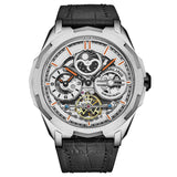 Stuhrling Original Legacy Chronograph Automatic Silver Dial Men's Watch M18219 - The Watches Men & Co