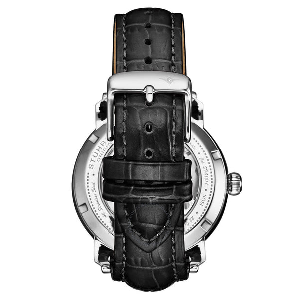 Stuhrling Original Legacy Chronograph Automatic Silver Dial Men's Watch M18232 - The Watches Men & Co #2