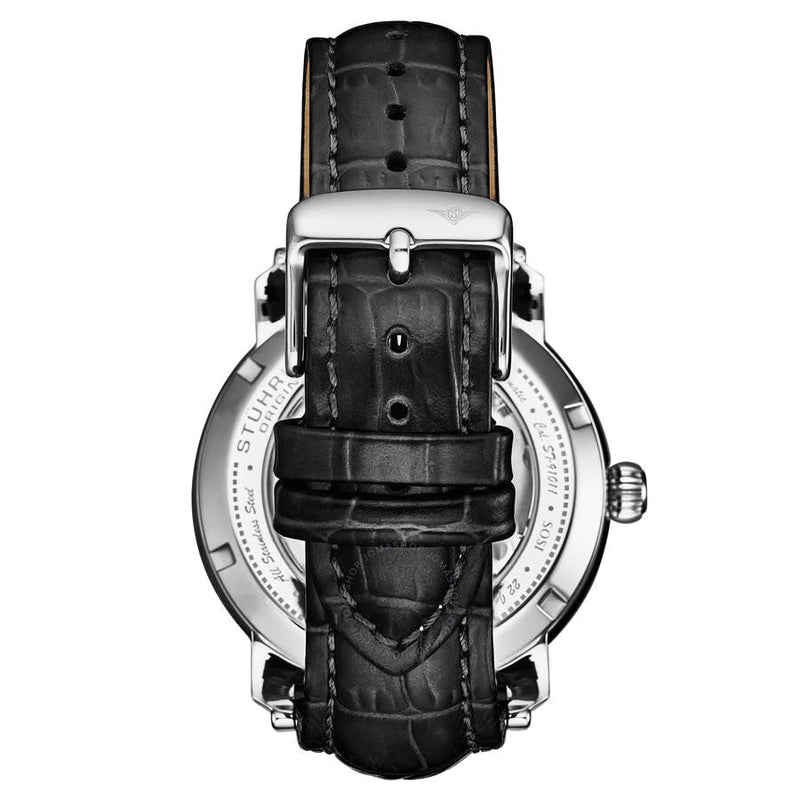 Stuhrling Original Legacy Chronograph Automatic Silver Dial Men's Watch M18232 - The Watches Men & Co #2