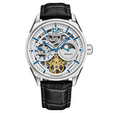 Stuhrling Original Legacy Chronograph Automatic Silver Dial Men's Watch M18244 - The Watches Men & Co