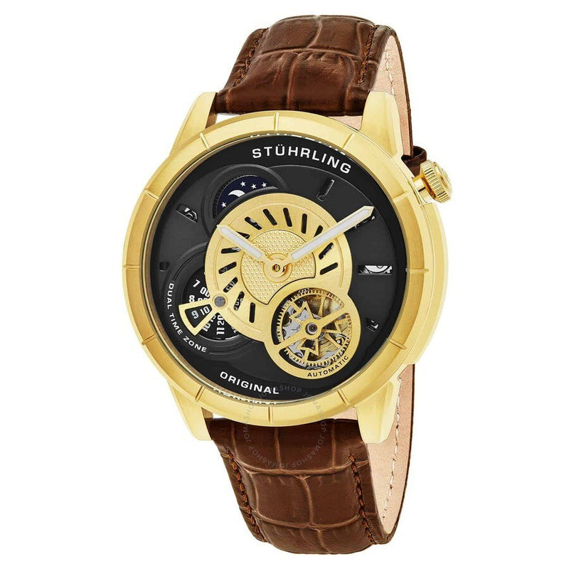 Stuhrling Original Legacy Gold-tone Dial Men's Watch M15400 - The Watches Men & Co